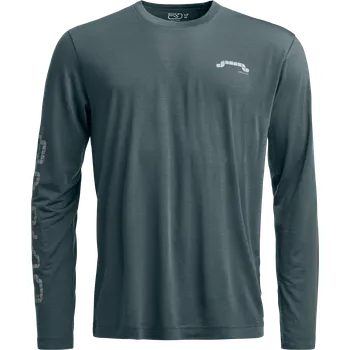 Pánské tričko Ortovox 150 Cool Pillow Long Sleeve Men's Velikost: L / Barva: Dark Arctic Grey