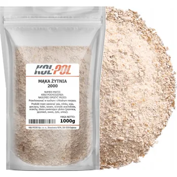 Mouka Žitná mouka typ 2000 1kg celozrnná