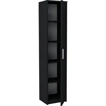 Knihovna Regál Matkam 40 cm x 182 cm x 35 cm černý