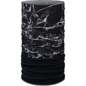 Pánská mikina Nákrčník BUFF FLEECOVÁ MIKINA černá