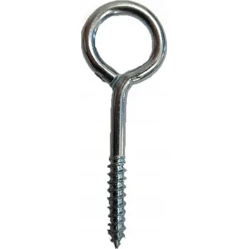 Věšák Očko se závitem zavřené 12x6x2,6mm Zn (200ks)