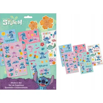samolepka Samolepky klasické Lilo a Stitch Kids Euroswan 90 ks