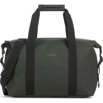 Cestovní taška Rains Hilo Small Víkendová taška 30cm, 19L, tmavě zelená, umělé vlákno, 229415