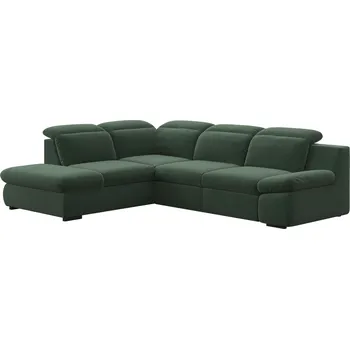 Sedací souprava Rohová sedací souprava, zelená, levá, LORETA ROH