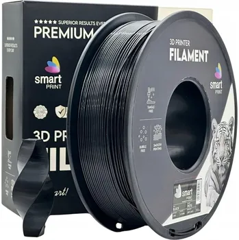 Filament Filament SMART PRINT PETG 1KG 1000g 1.75mm ČERNÝ BLACK