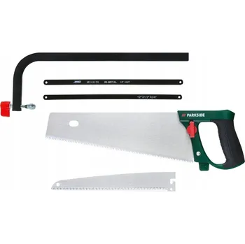 Ruční pila na dřevo, kov a plast Parkside