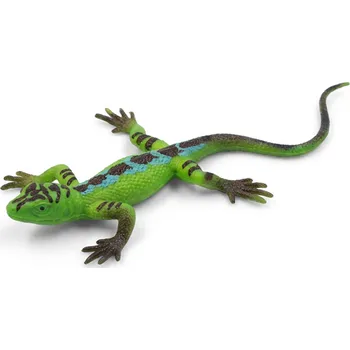 Stuha HračkyXL Ještěrka gumová zelená 17 cm