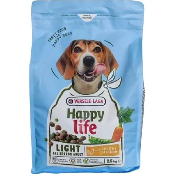 Krmivo pro psa Versele-Laga Happy Life Light Pro dospělé psy všech plemen 2,5 kg