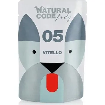 Krmivo pro psa Natural Code - 05 pro psy - TELECÍ - 100g