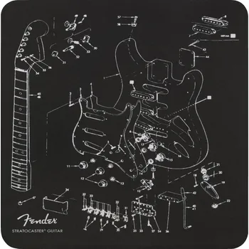 Podložka pod myš Fender Mousepad Exploded Strat + prodloužená záruka 3 roky