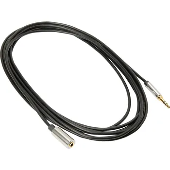 Audio kabel AmazonBasics AZ35MF02 audio kabel 3,6 m 3,5 mm Černý, Stříbrný