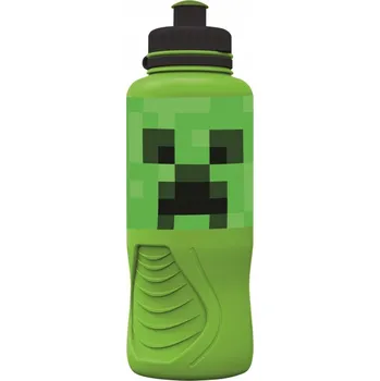 Láhev Plastová sportovní lahev Minecraft Creeper Ergo 430 ml