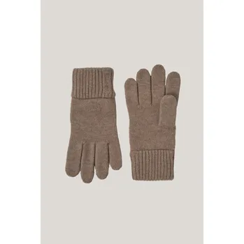Rukavice RUKAVICE GANT WOOL KNITTED GLOVES DRY SAND