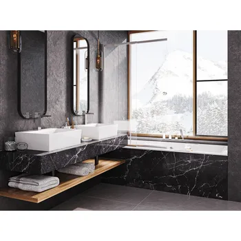 Vanová zástěna Vanová zástěna EASY SLIDE CHROM - Hliník leštěný, 100, Univerzální Levé / Pravé, Čiré bezpečnostní sklo - 4 mm (BCEASL100CC) HOPA