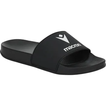 Pánské pantofle Pantofle Macron Tidal - Sportovní pantofle Tidal od značky Macron, černé provedení s bílým logem. - 3505240