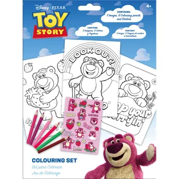 omalovánky Sada na vybarvování samolepek Lotso