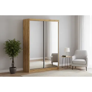 Šatní skříň Elvisia Šatní skříň POLA 150 | 2x zrcadlo