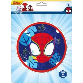 Lampička Noční lampa Disney červená