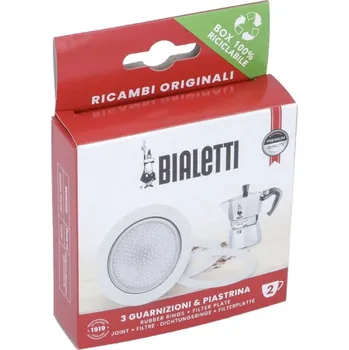 Příprava kávy Bialetti sada těsnění pro moka konvičku na 2 šálky