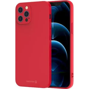 Pouzdro na mobilní telefon Pouzdro Swissten Soft Joy pro Huawei P40 Lite – červené