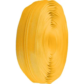 Zip Zip spirálový No 5 metráž pro jezdce typu POL, střední, 111 žlutá tmavá