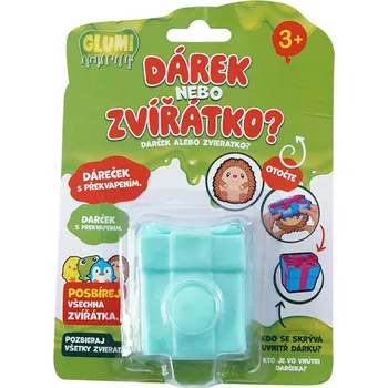 Dřevěná hračka GLUMI Darček alebo zvieratko?