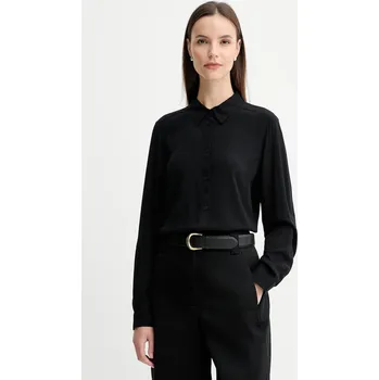 Pánská košile Košile United Colors of Benetton 5WPWDQ0B0 černá 99A, vel. L