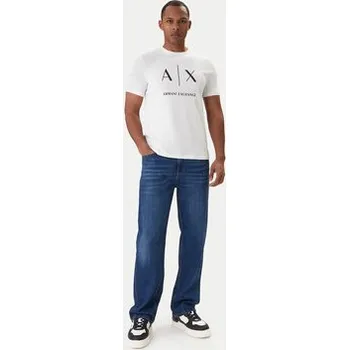 Pánské tričko Armani Exchange T-Shirt XM002683 AF10356 U0002 Bílá Regular Fit XXL
