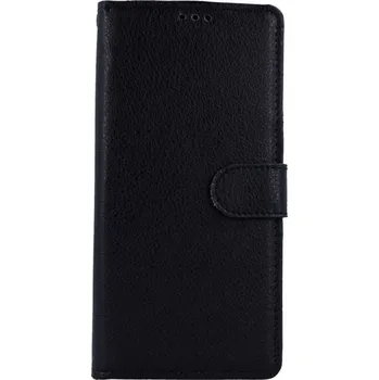 Pouzdro na mobilní telefon Obal Xiaomi Redmi Note 8 Pro knížkový černý s přezkou (kryt neboli pouzdro na Xiaomi Redmi Note 8 Pro)
