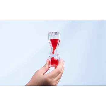 Dřevěná hračka Fidget Blox Vision - farebná láva - červená