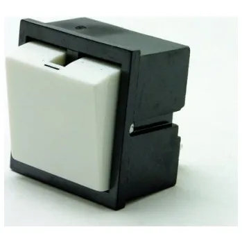 vypínač Vypínač Desko 3654-02615 vestavný kolébkový bílý dvoupólový