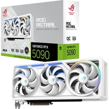 Grafická karta ASUS ROG ASTRAL GeForce RTX 5090 WHITE OC 32GB 90YV0LWA-M0NA00