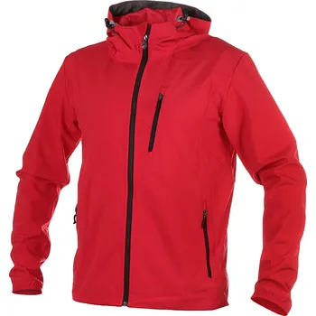 Pánská softshellová bunda bunda McKinley Maddy, červená - vel. XL 117000