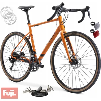 Gravel kolo Fuji Jari 2.3, rám 21,5 palců, kola 28", oranžové