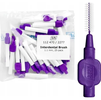 Zubní kartáček TEPE Mezizubní kartáčky 1,1mm fialový 25ks