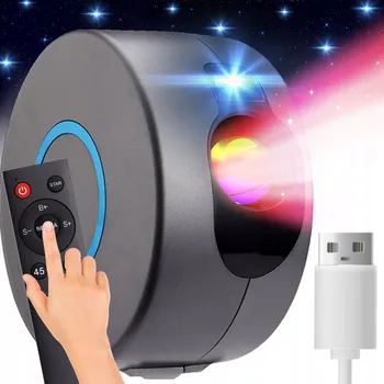 Lampička Projektorová lampička RETOO šedá