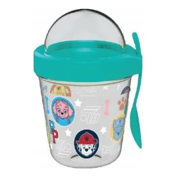 Hrnek s nádobkou a lžičkou Tlapková patrola