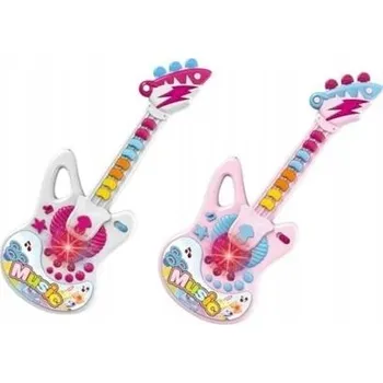 Hudební nástroj pro děti Interaktivní kytara pro děti Světelné efekty Hudební nástroj