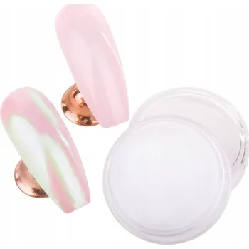 Přípravek na nehty MollyLac Pigment na nehty Glamour Effect Zlatý 02