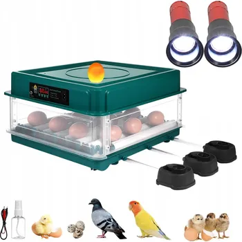 Umělá líheň Automatická líheň vajec Home Hatcher - Automatická regulace teploty/otáčení - 36-48 vajec