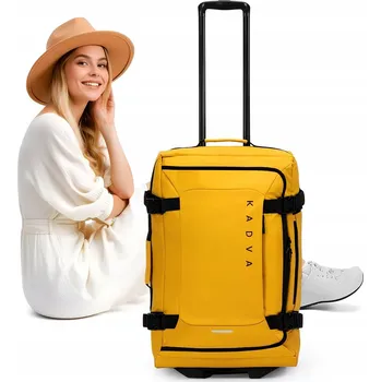 Cestovní kufr KADVA Lazio 74 l VELKÝ MĚKKÝ KUFR NA KOLEČKÁCH ODOLNÝ LEHKÝ