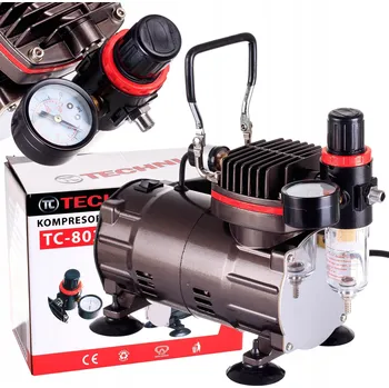 Kompresor KOMPRESOR PRO AEROGRAF MODELÁŘSKÝ TICHÝ BEZOLEJOVÝ 1/8"