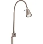 BRILONER Flexibilní nástěnné svítidlo 40,3 cm 1xGU10 5W 400lm matný nikl BRI 2080-012