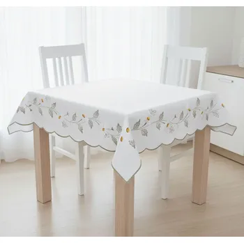 ubrus Ubrus celoroční Kopretinový věnec bílý cena od - pr. 35cm