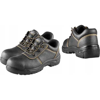 Pracovní obuv Kožené polobotky S1 SRC, ocelová špička, velikost 45