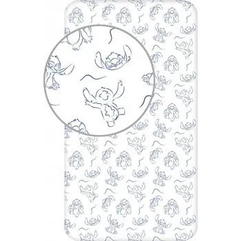 Prostěradlo Prostěradlo Disney s gumou, barevné, 90x200 cm