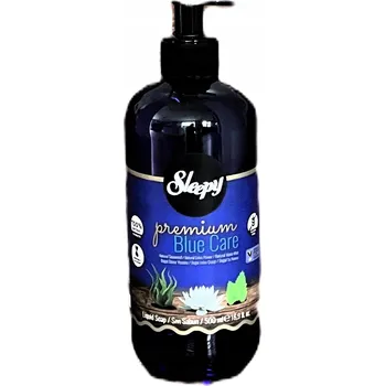 Mýdlo Sleepy Premium Blue Care tekuté mýdlo s vůní lotosového květu 500 ml