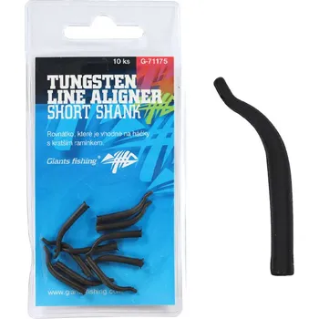 Rybářský háček Giants fishing Rovnátka na háček Tungsten Line Aligner Short Shank cize 6-12/10ks