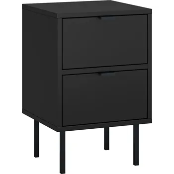 Noční stolek Noční stolek Target Home 54x34x35 cm černý