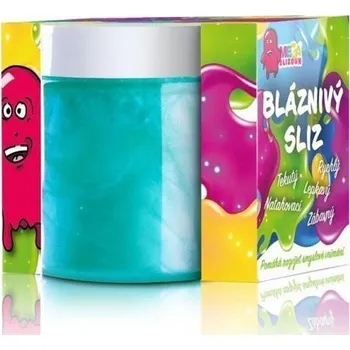 Hračka Megaslizoun Bláznivý sliz - Tyrkysový s perletí